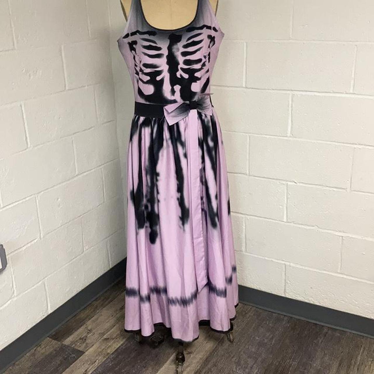 Women's Black and Pink Dress