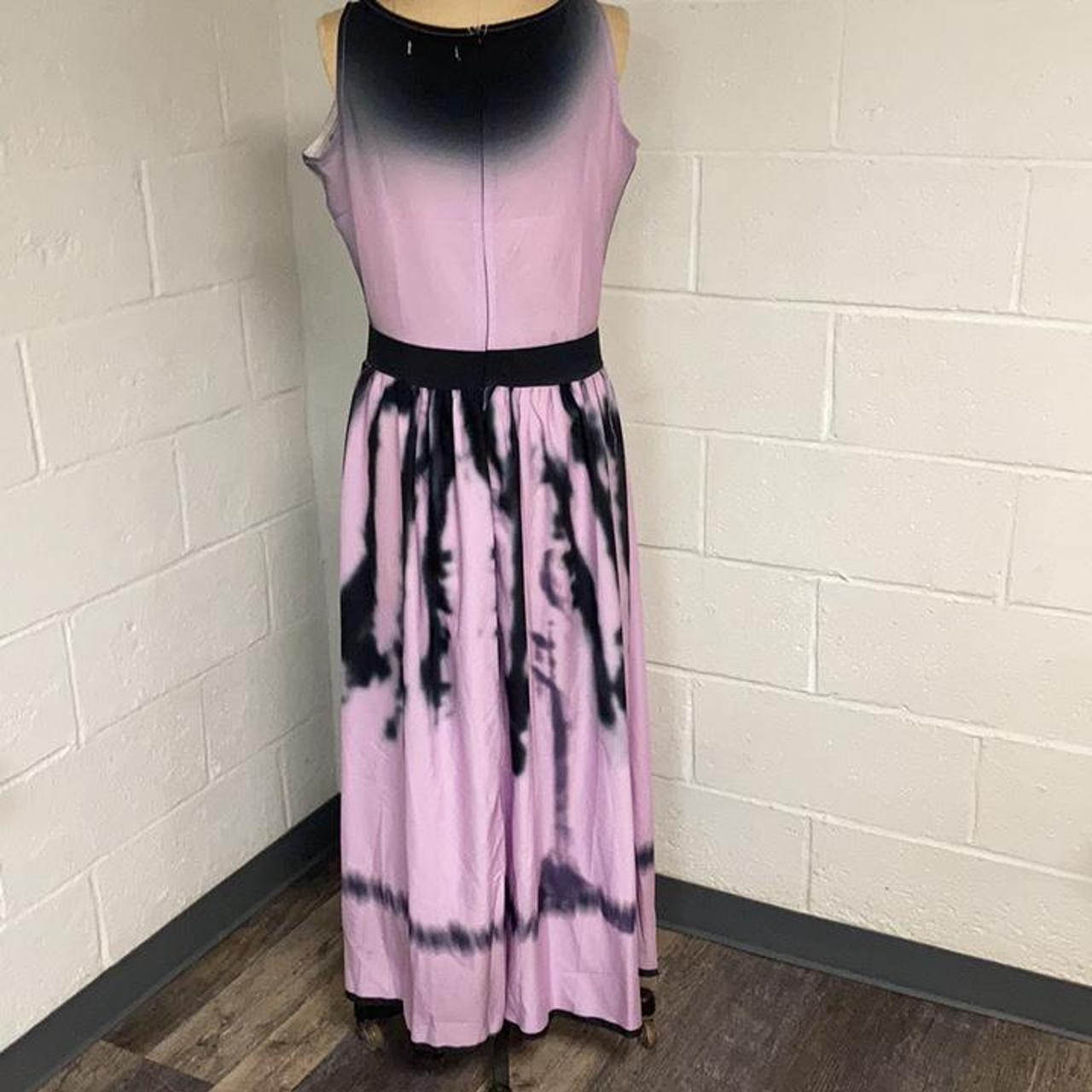 Women's Black and Pink Dress (4)