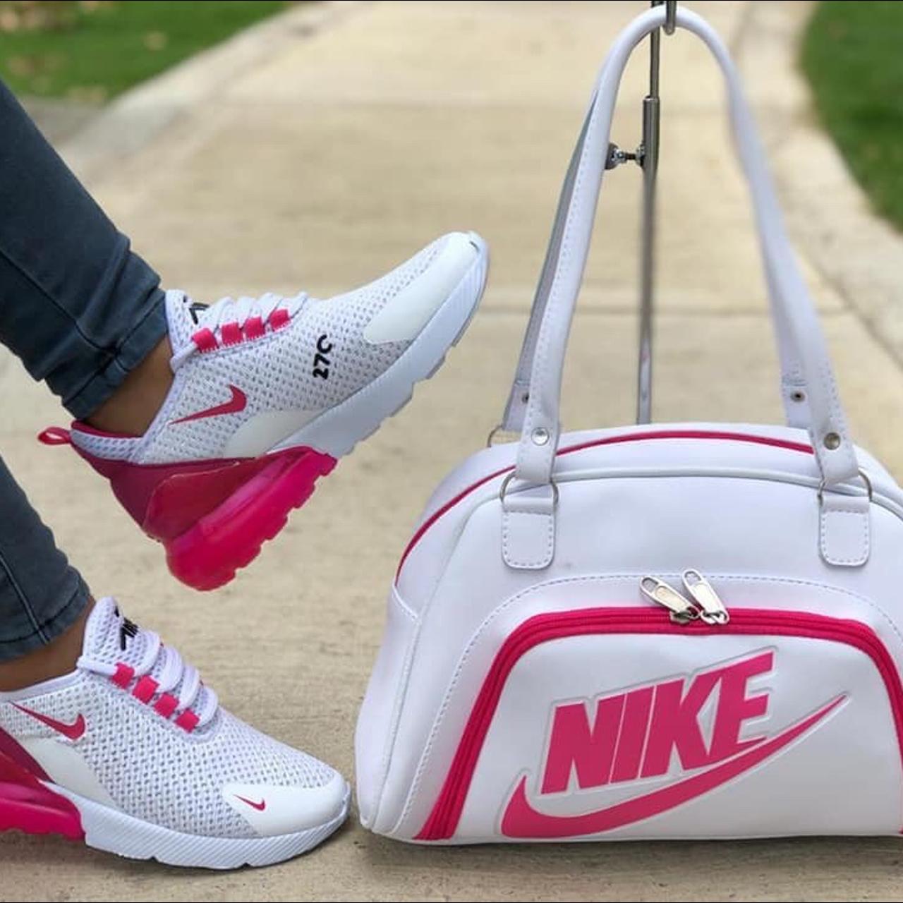 Sneakers  Womens Red sneakers and bag set with matching purse