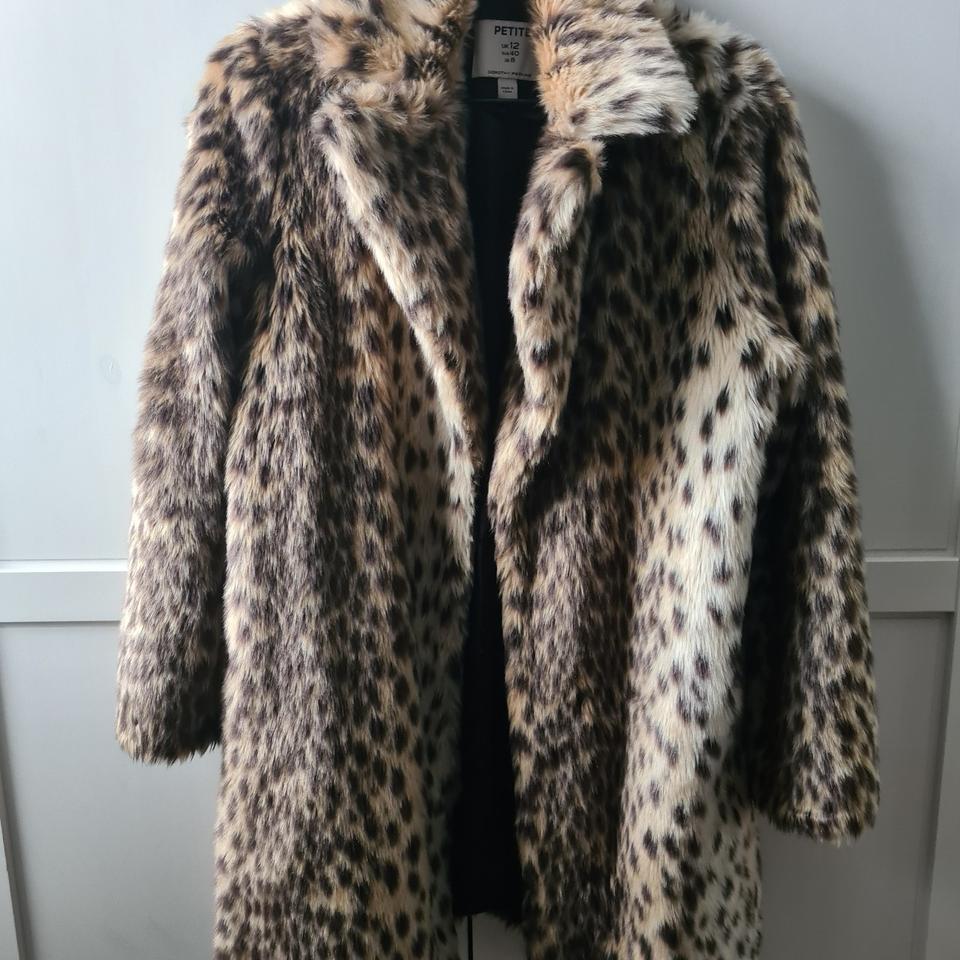 Dorothy perkins shop leopard coat