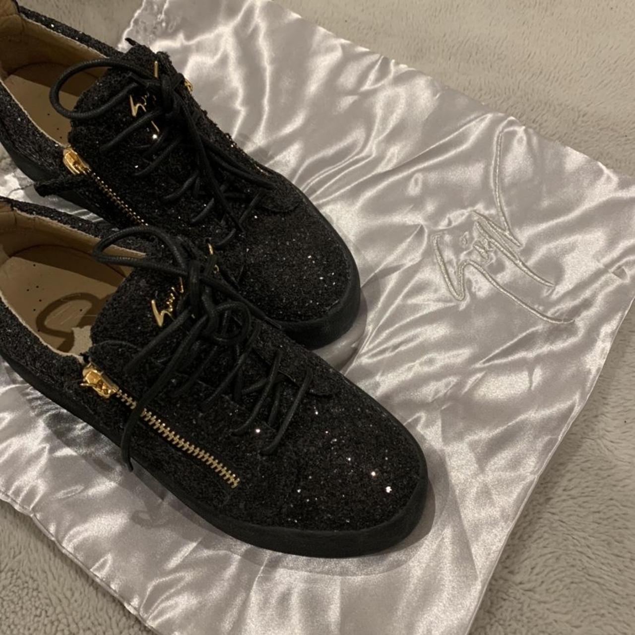 Low Top Giuseppe Zanotti Black Sneakers Womens Giuseppe Zanotti