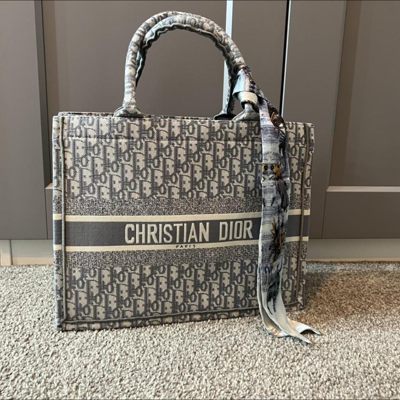 Christian Dior Medium Tote Bag Used but perfect... - Depop