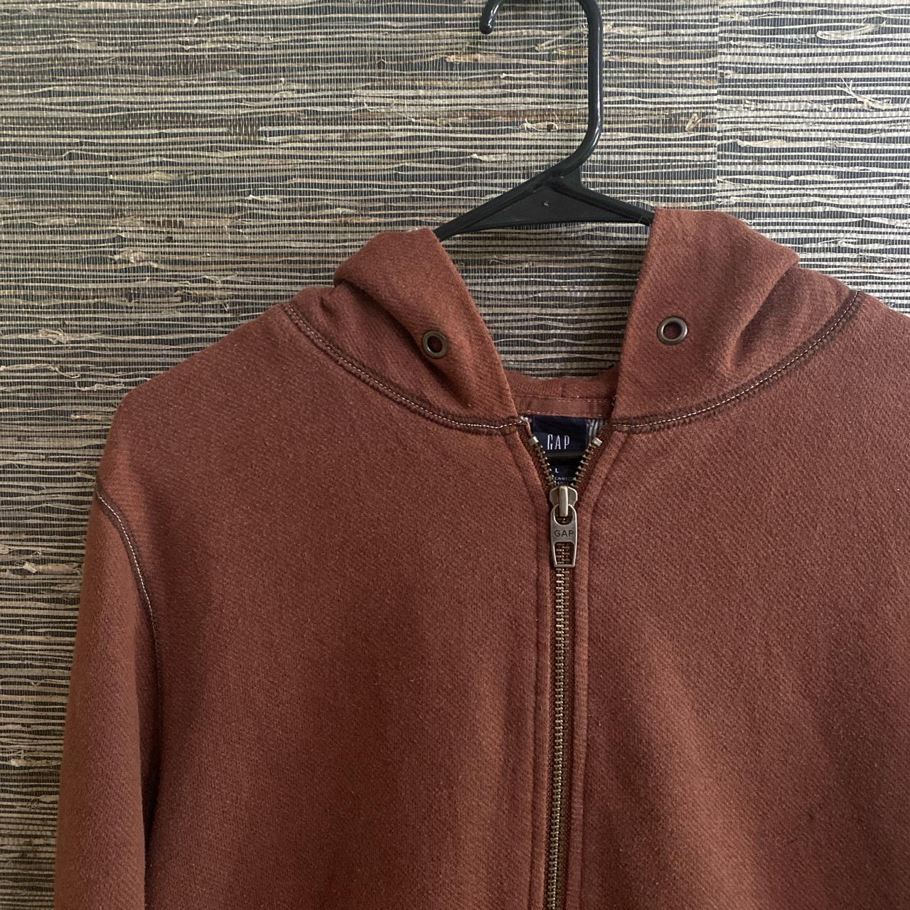 Vintage brown hoodie GAP. Condition is great, other... - Depop