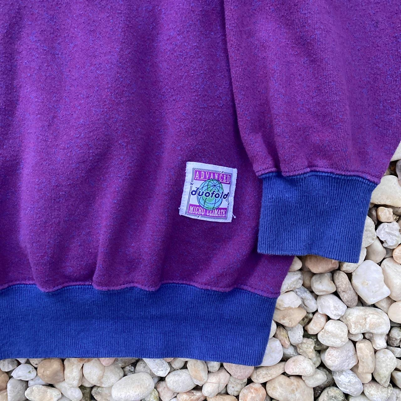 DUOltd Men's Purple and Blue Sweatshirt (3)