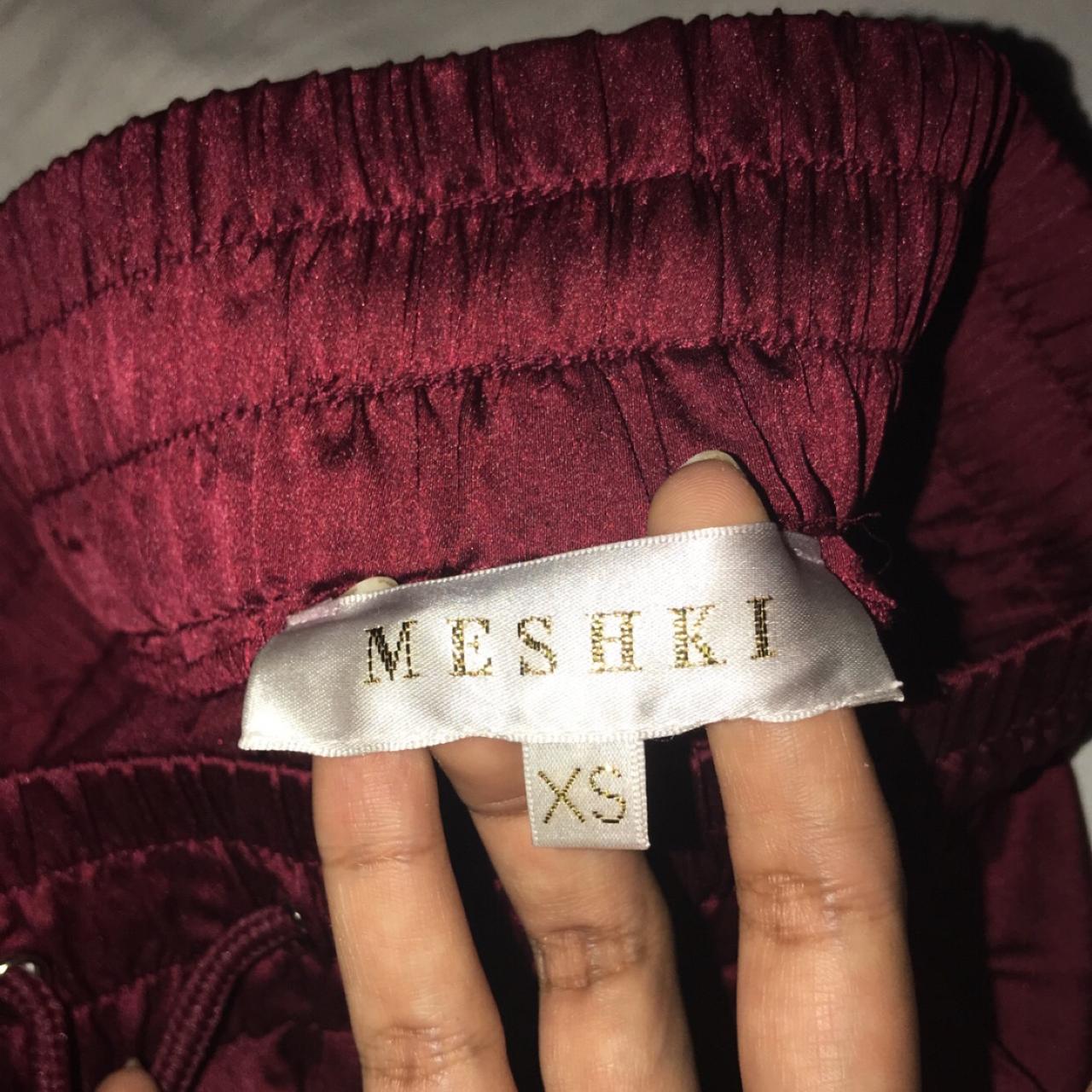 Meshki best sale satin joggers