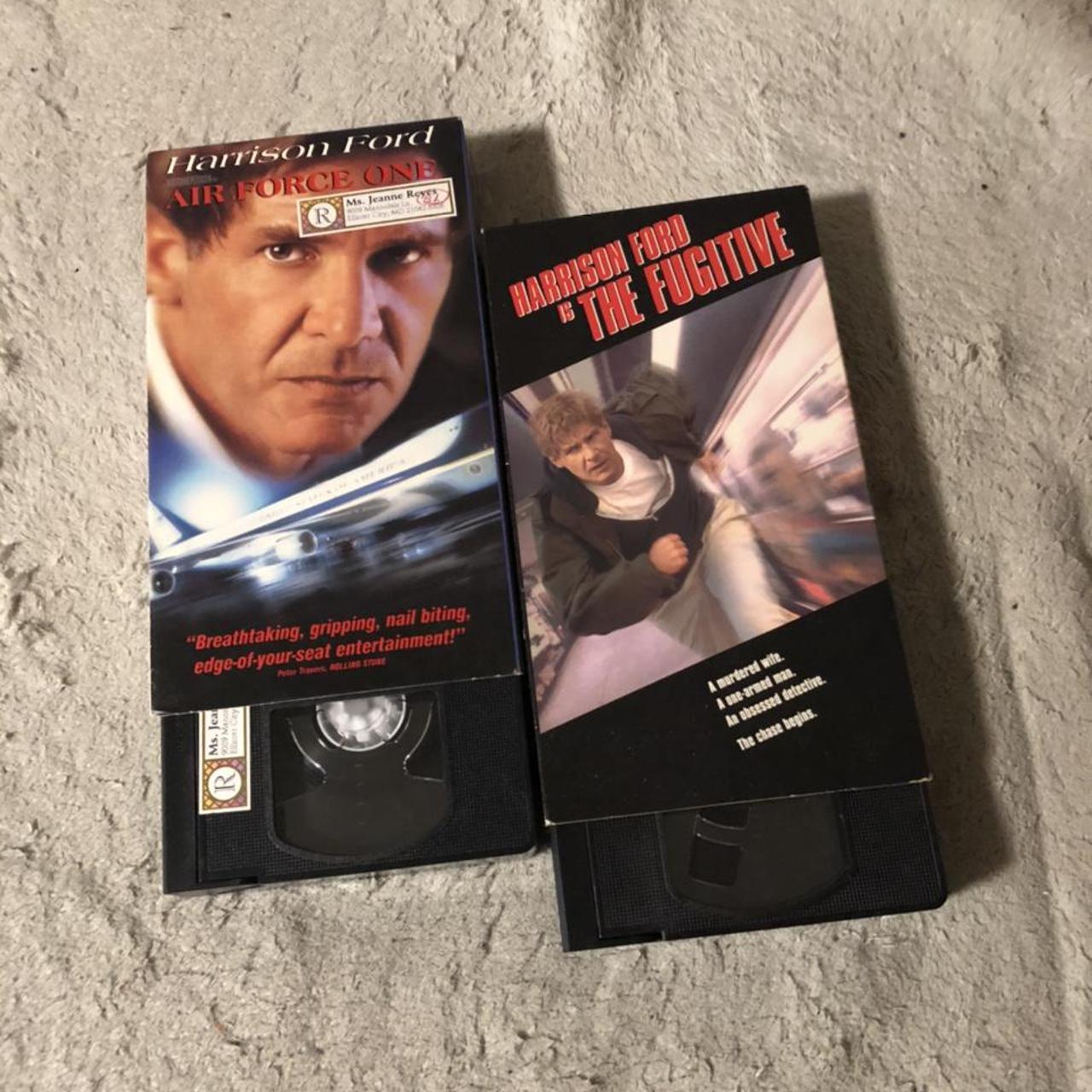 2 Harrison Ford VHS Combo bundle Air Force one The... - Depop