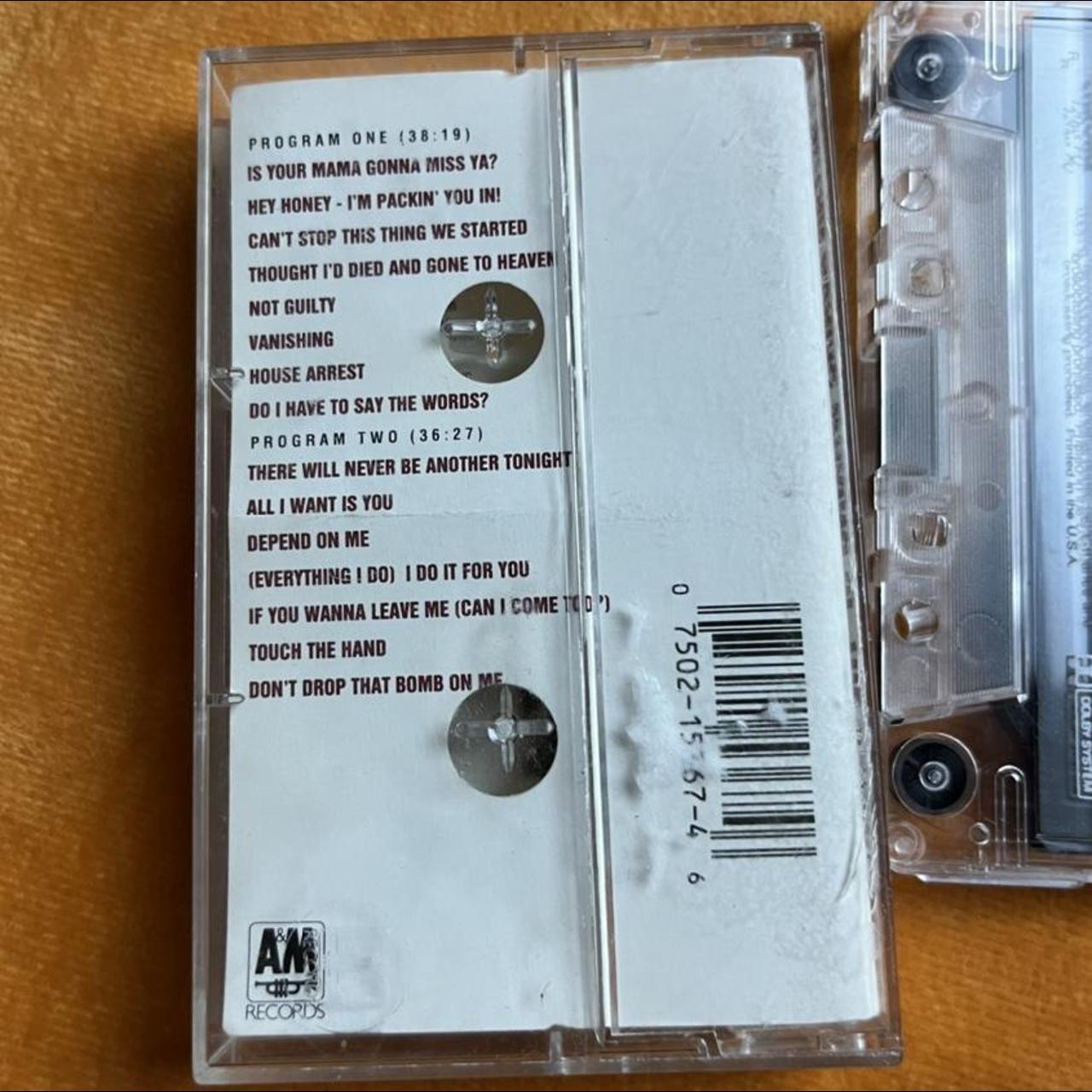 Bryan Adams - waking up the neighbours Cassette tape... - Depop