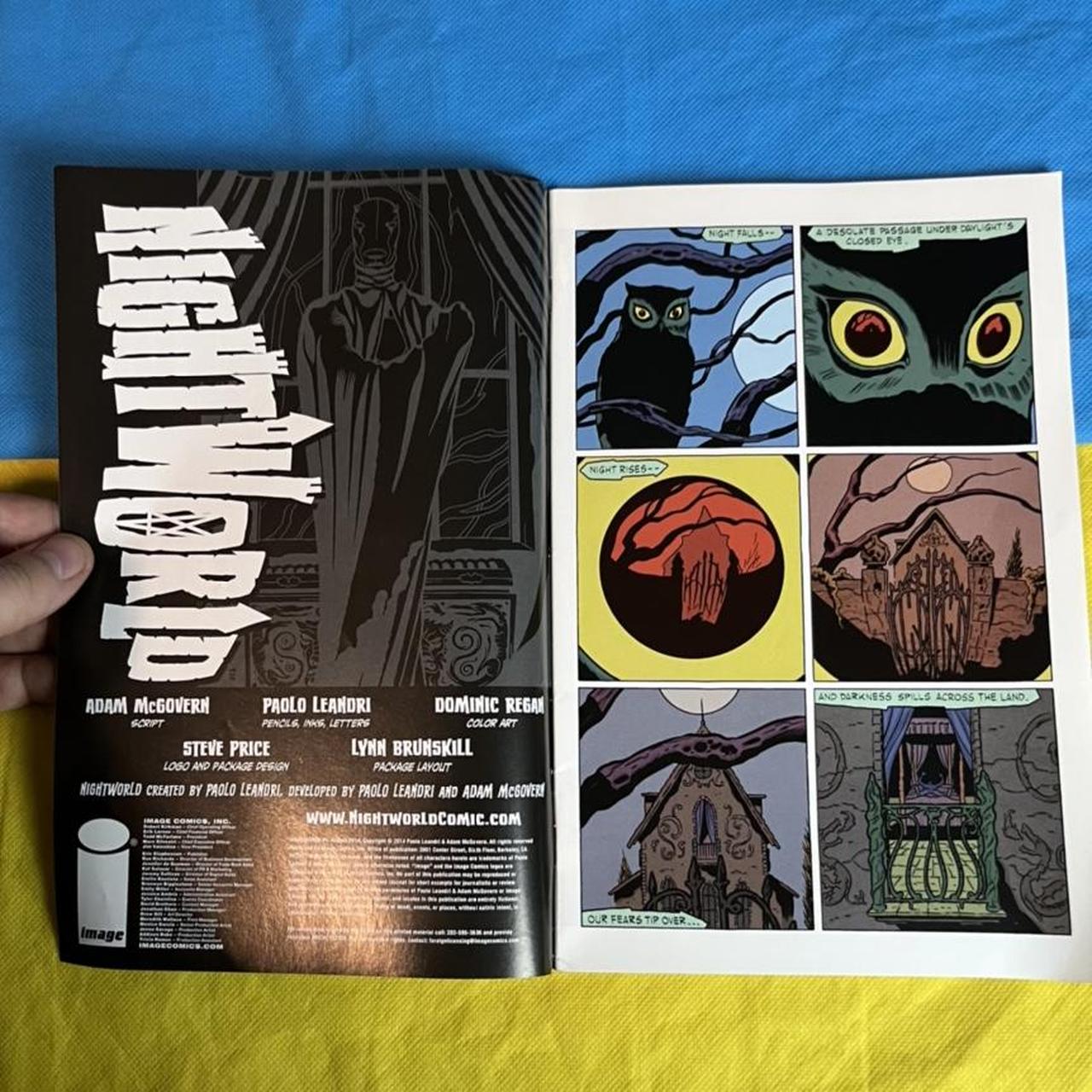 Nightworld comic book issue 1 Original pressing... - Depop