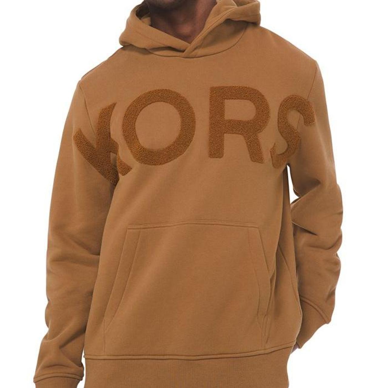 Michael Kors Men Brown Hoodie Large Size Men Worn