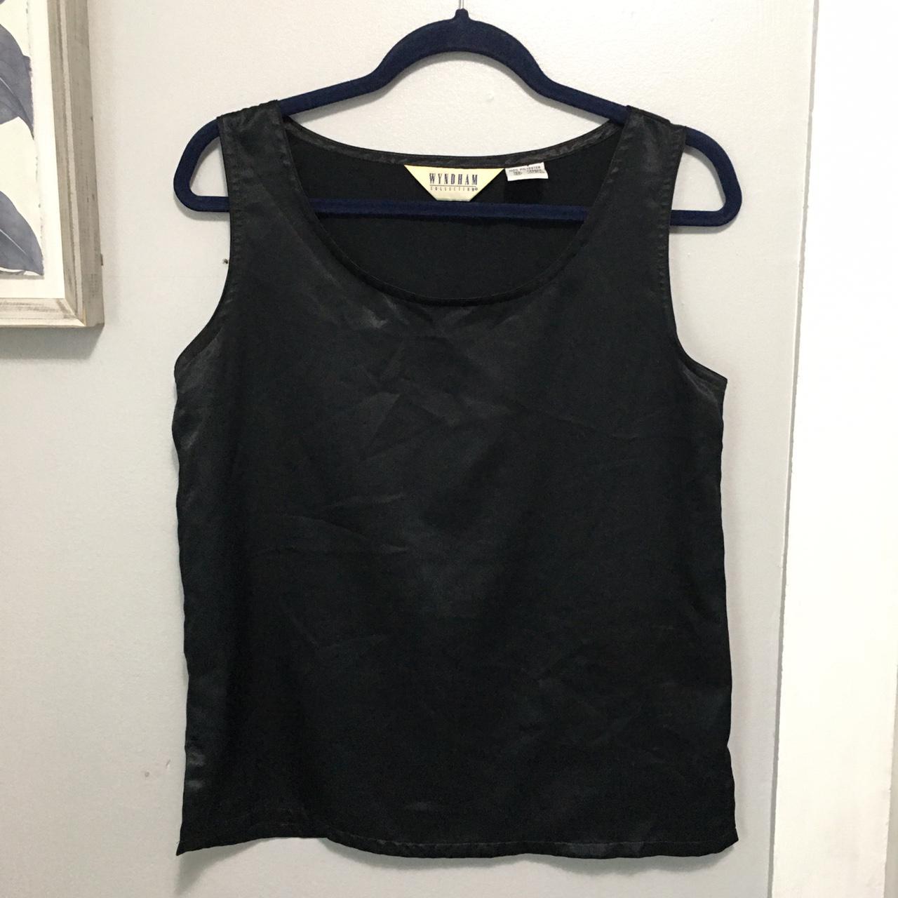 Zara Women's Black Vests-tanks-camis | Depop