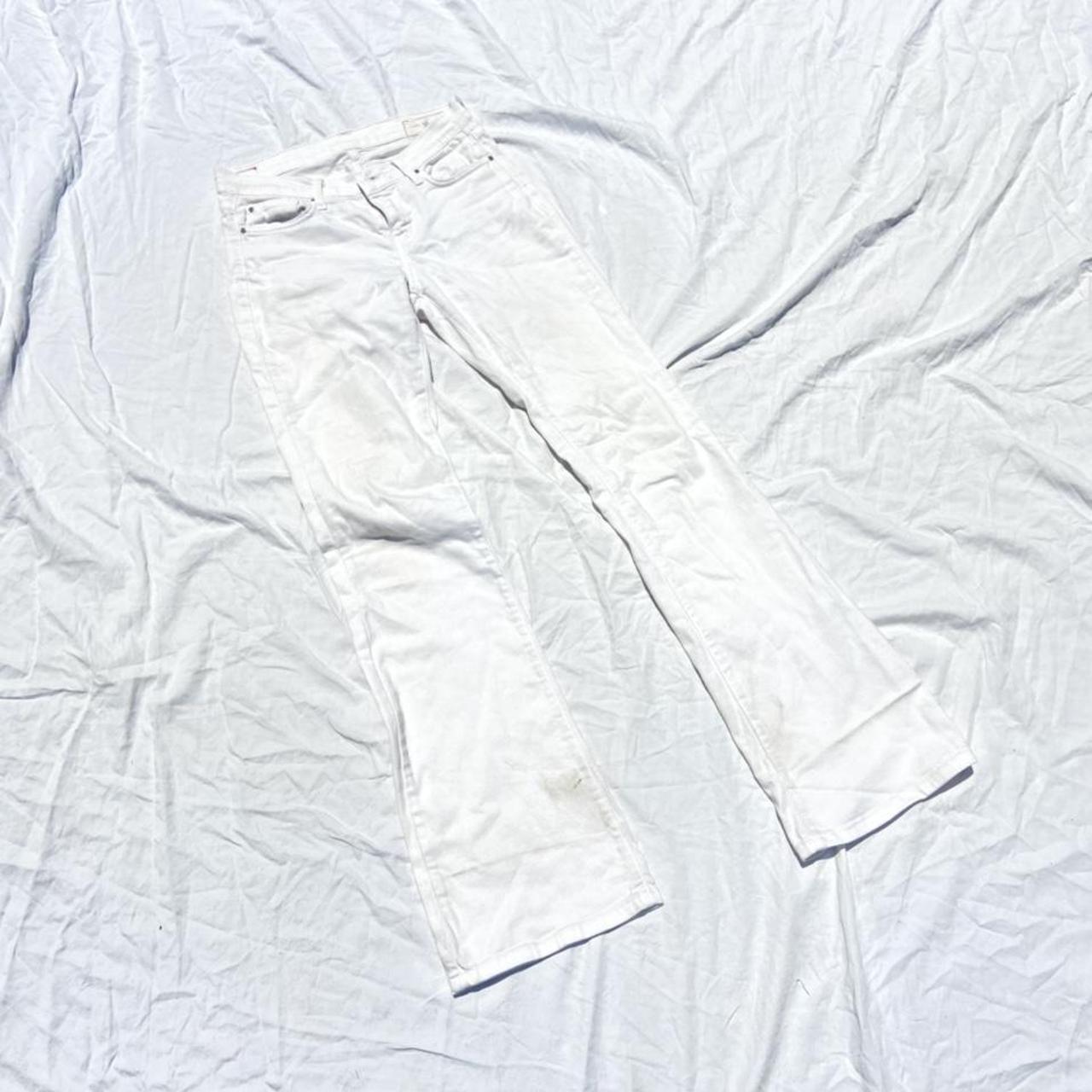 Angry Rabbit white jeans Bell bottoms The perfect... Depop