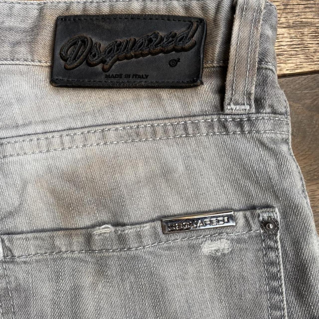 Dsquared2 Mens authentic Grey Jeans Size XS Italy 42... Depop