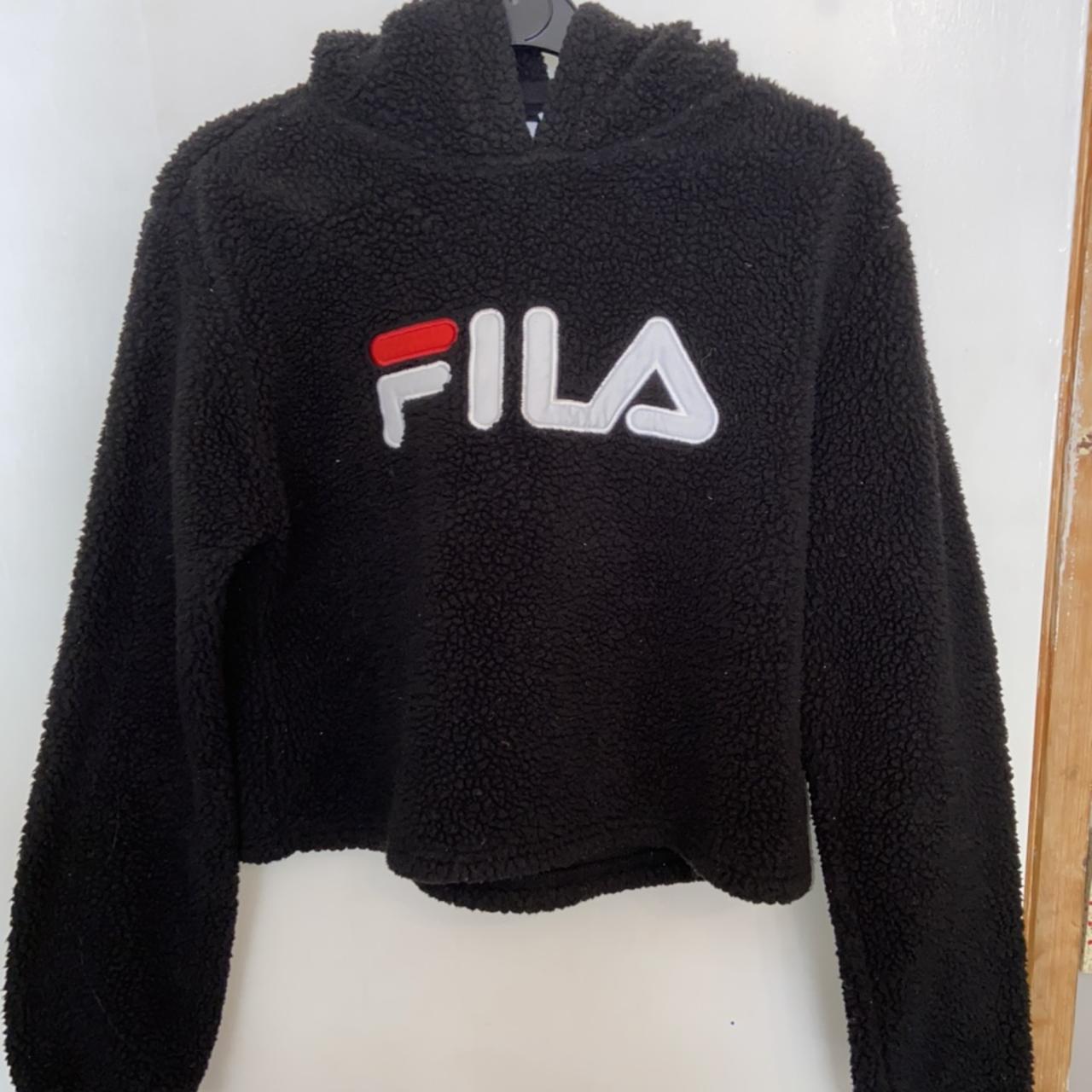 Fila shop fluffy hoodie