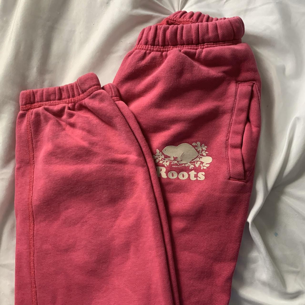 roots pink sweatpants