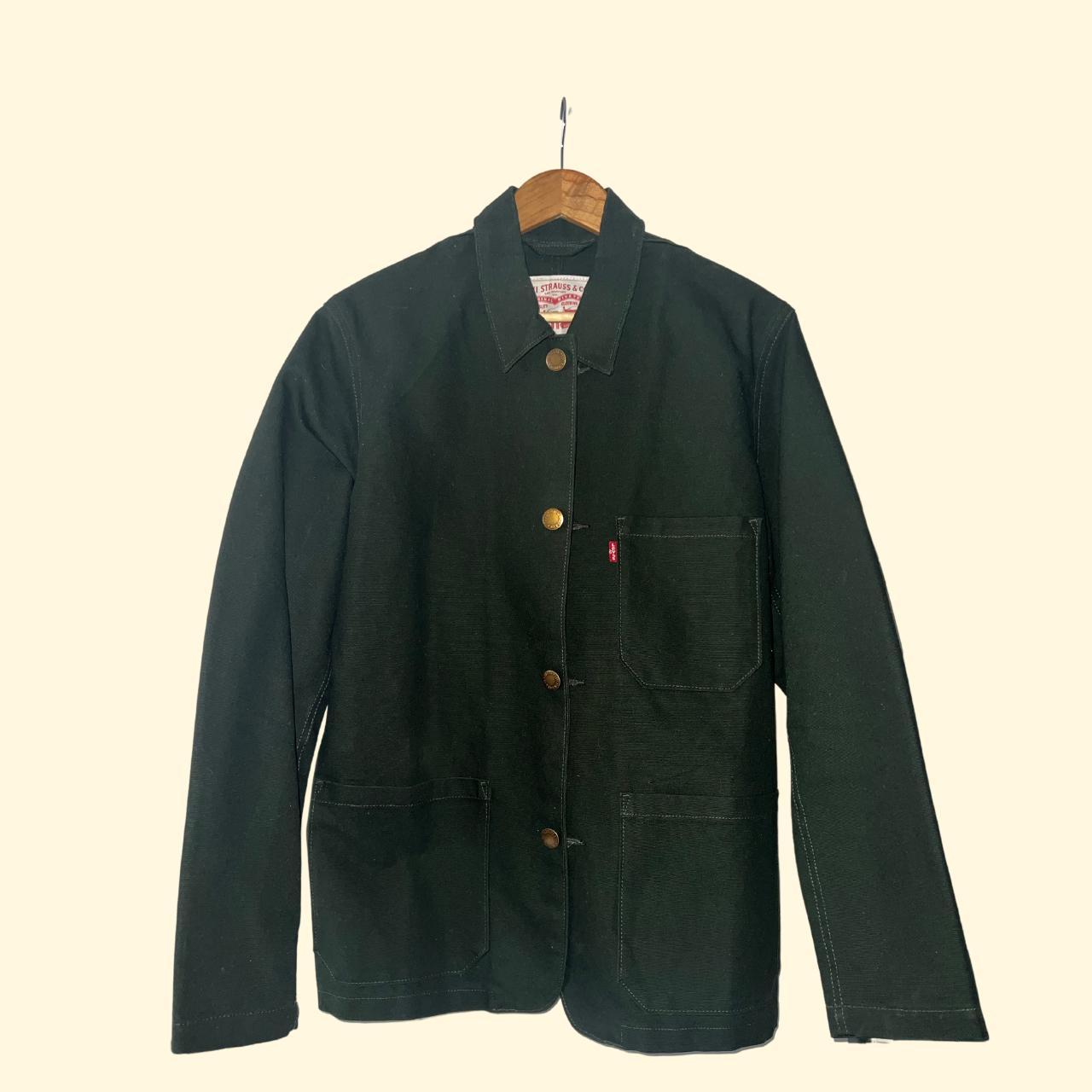 Levis engineer deals jacket green