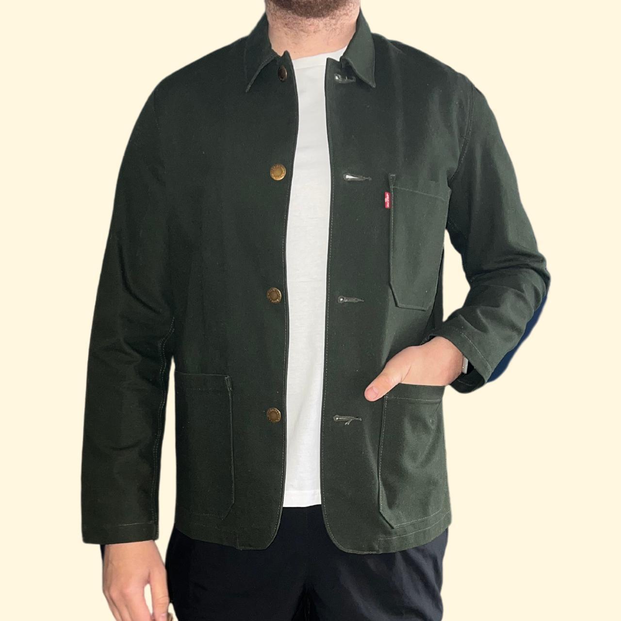 Levi's engineer 2025 coat green