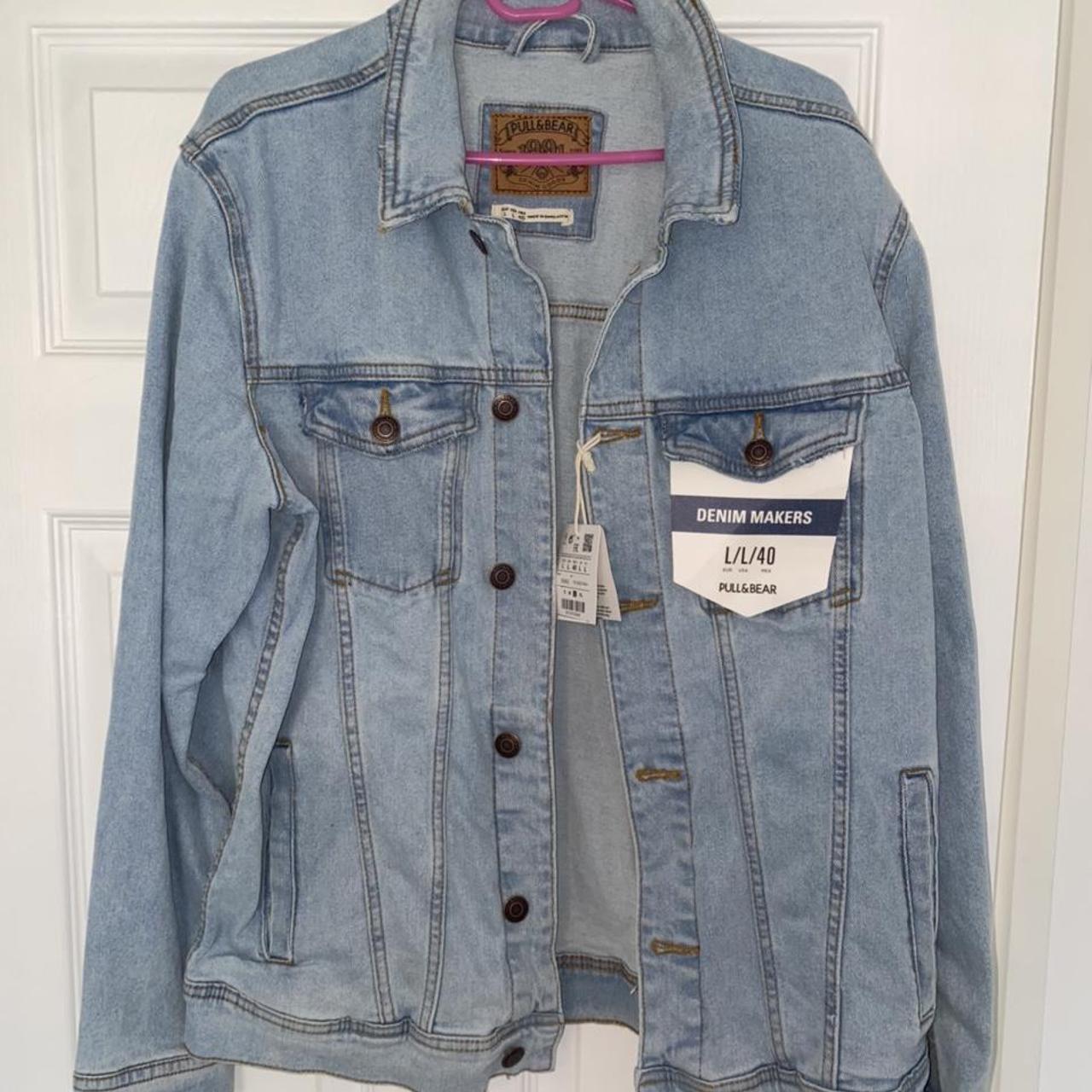 jaket jeans pull and bear