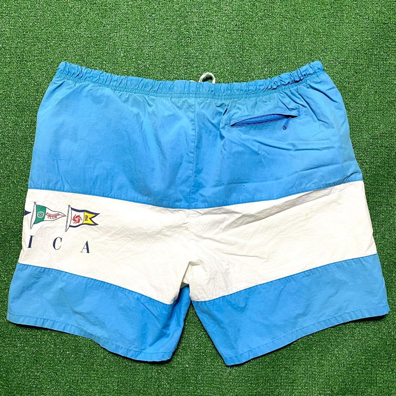 Vintage 90’s Nautica Swim Trunks Cut the netting out... Depop