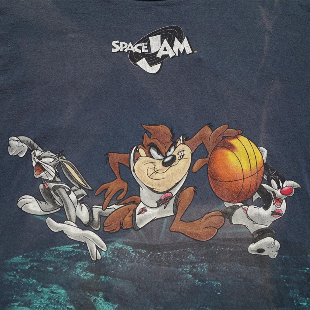 Vintage 1996 Looney tunes Space Jam Phoenix Suns NBA - Depop