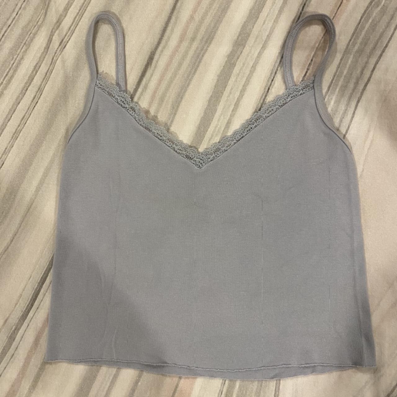 BRANDY MELVILLE baby blue tank top 💙 super cute,... Depop