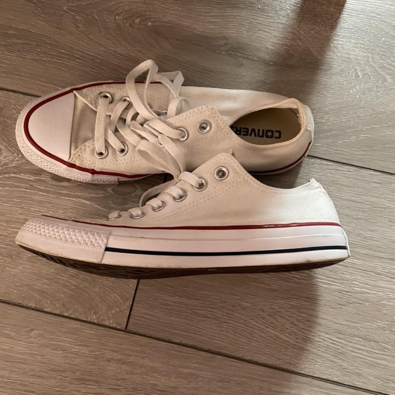 white converse size 5 womens