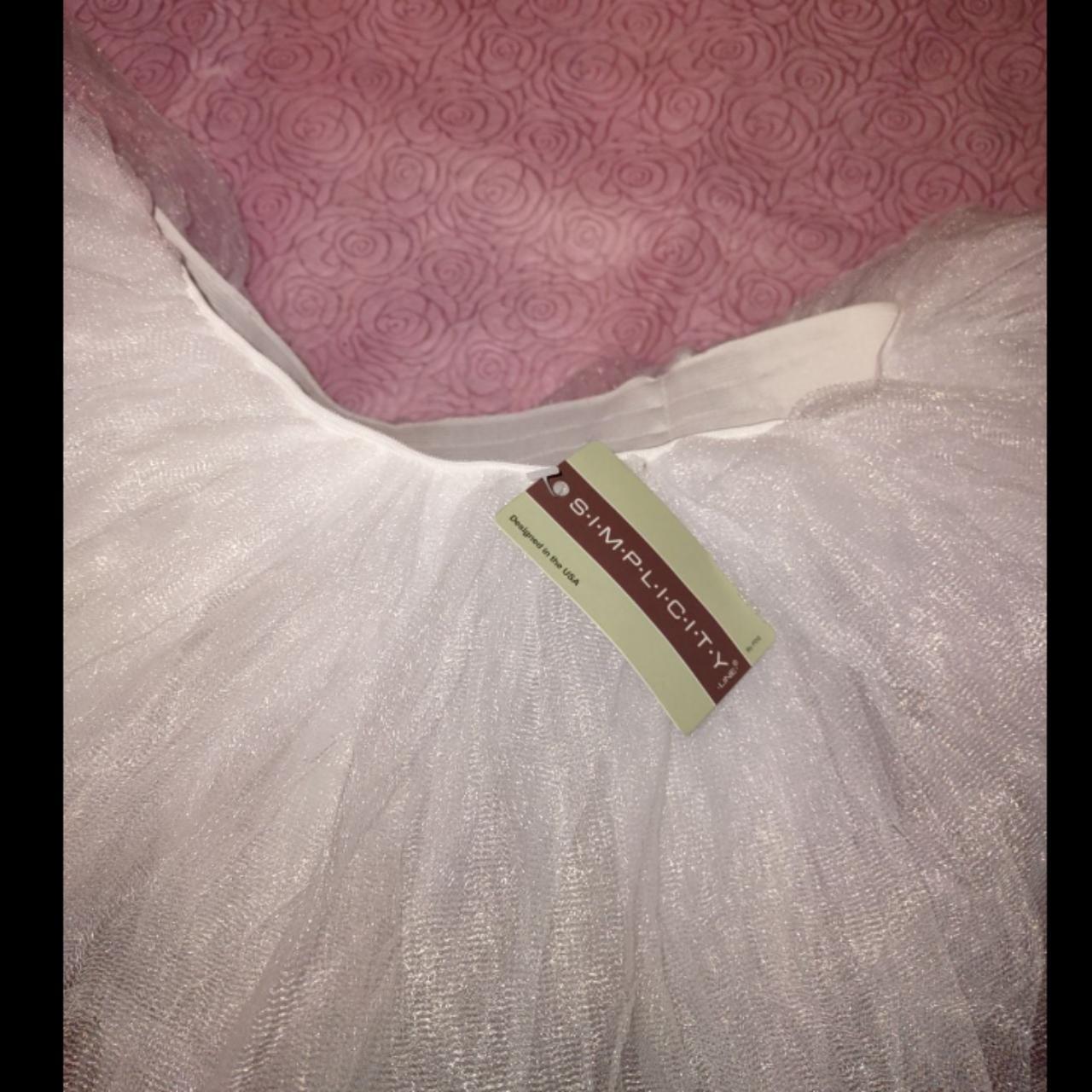Simply Be Women's White Skirt (3)
