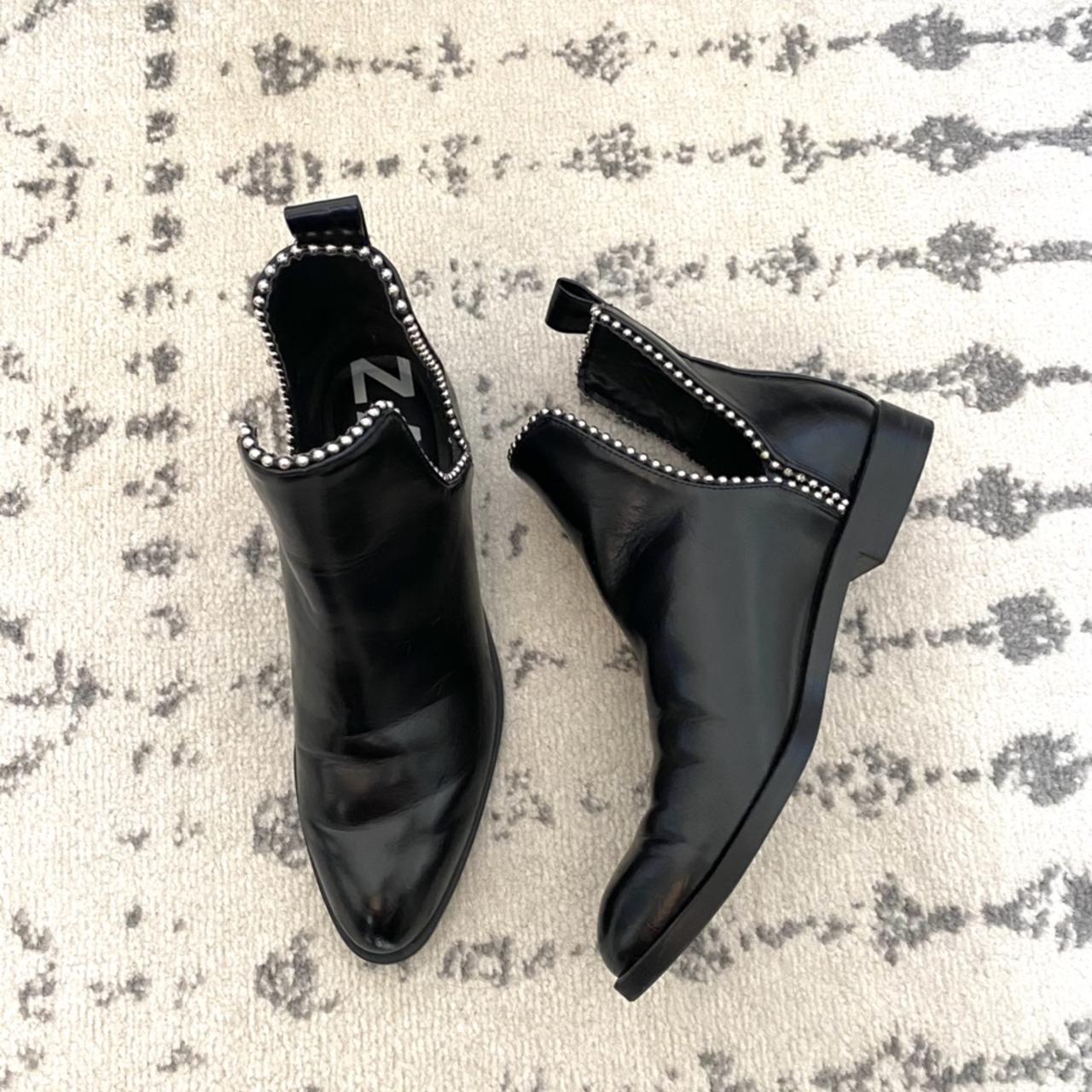 Cut out hot sale ankle boots zara