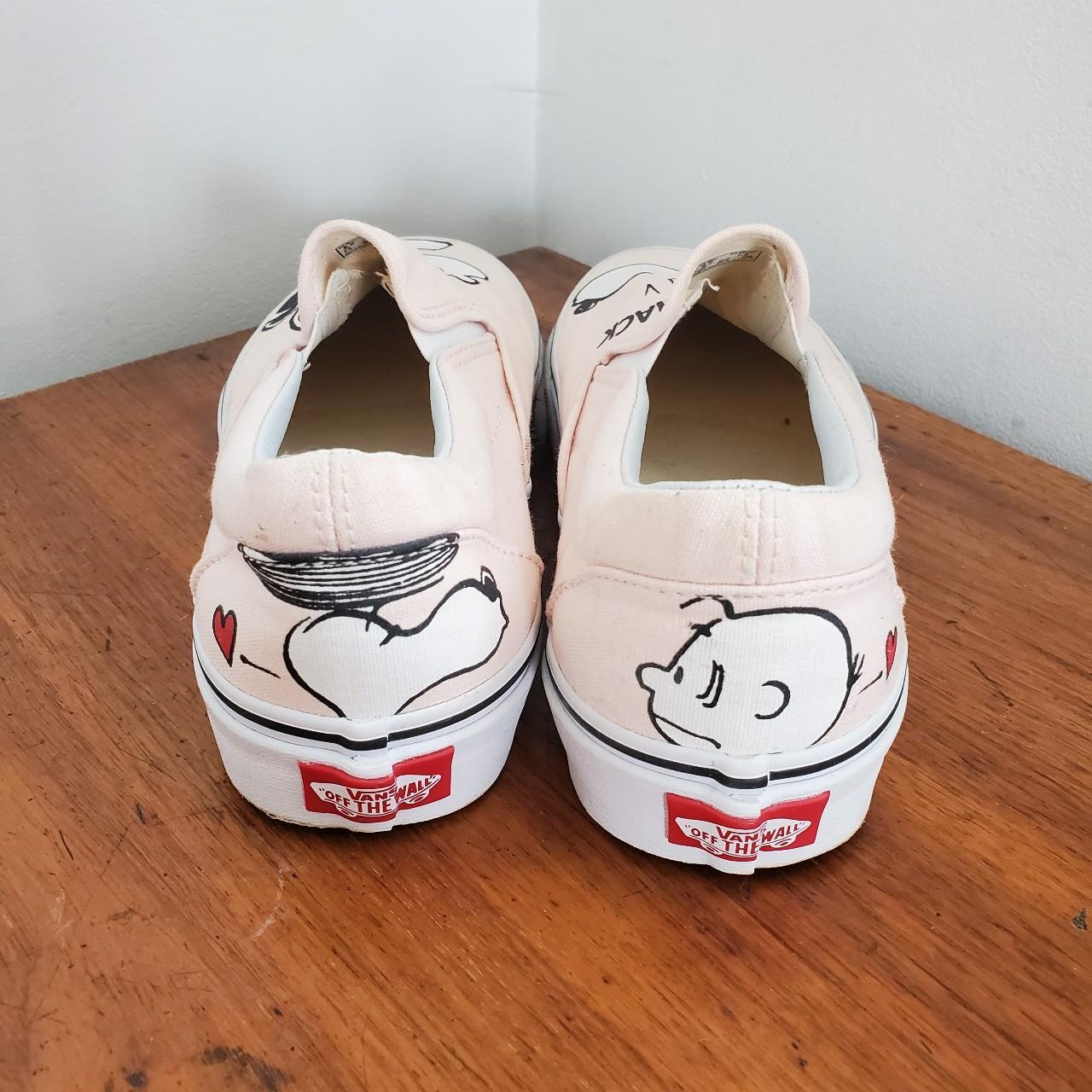 charlie brown slip on vans