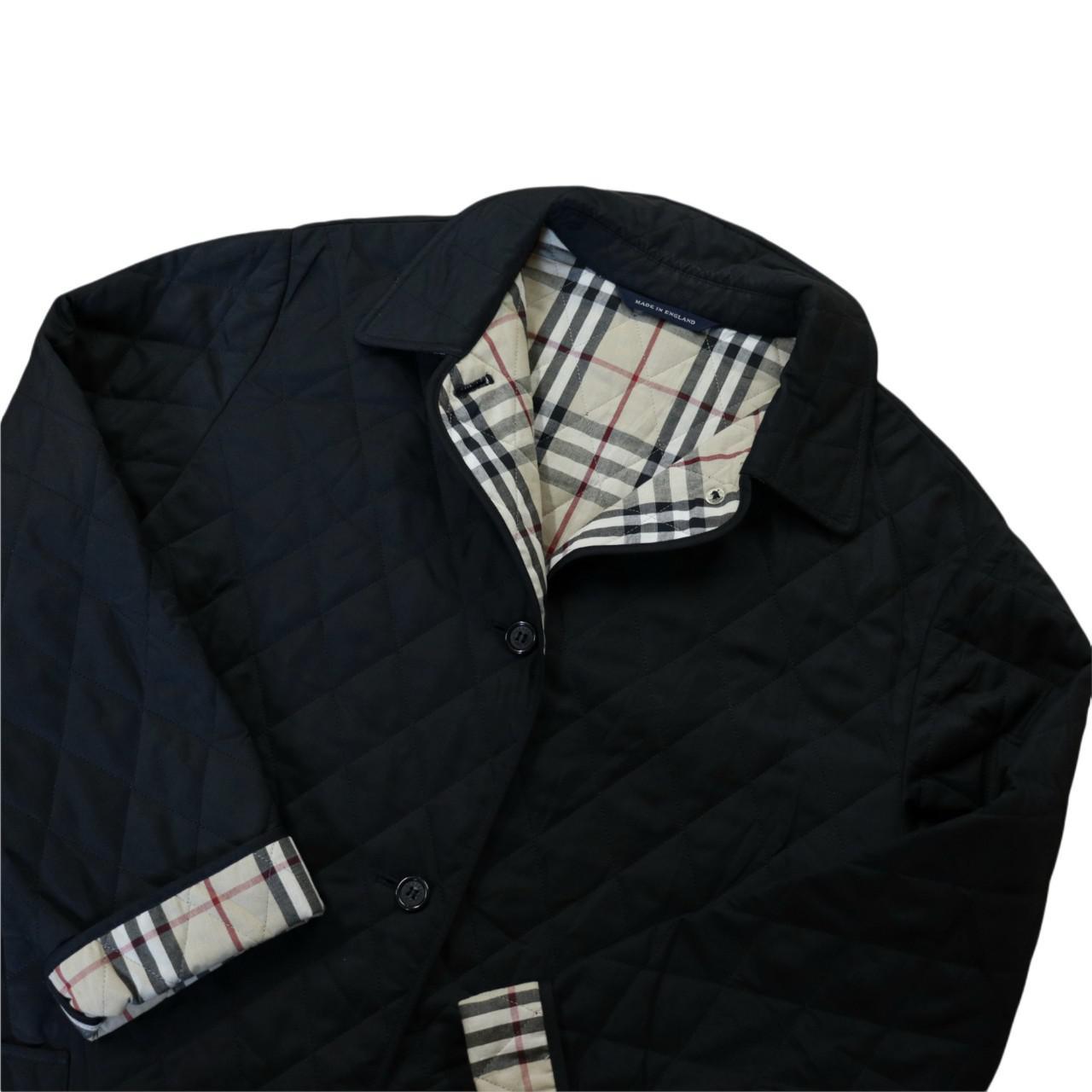 classic quilted burberry jacket