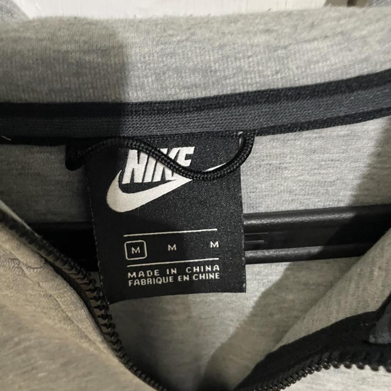 Grey Nike tech fleece hoodie in excellent condition.... - Depop