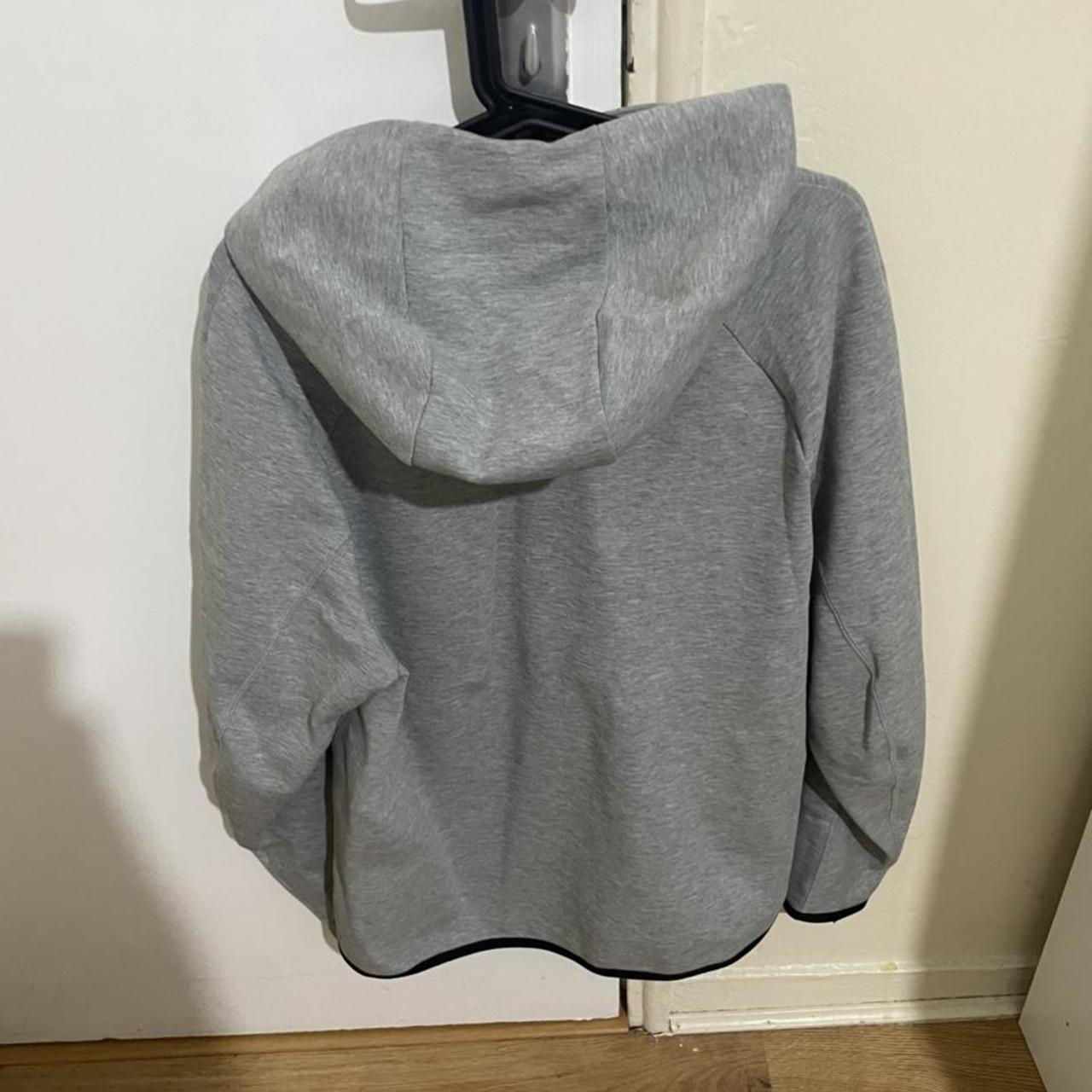 Grey Nike tech fleece hoodie in excellent condition.... - Depop