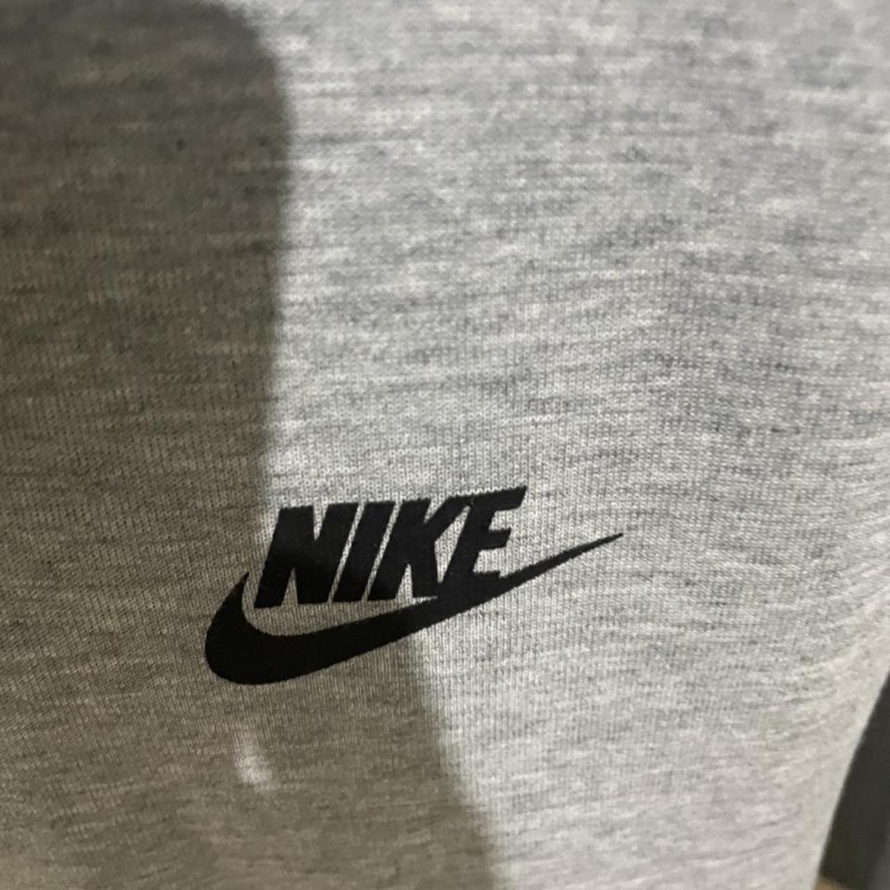 Grey Nike tech fleece hoodie in excellent condition.... - Depop