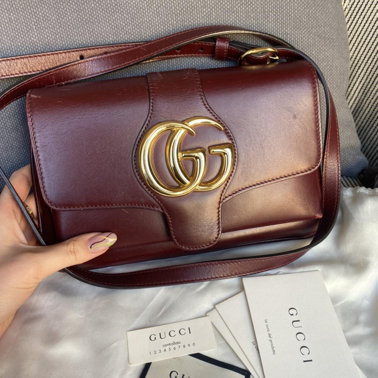 Gucci discount maroon bag