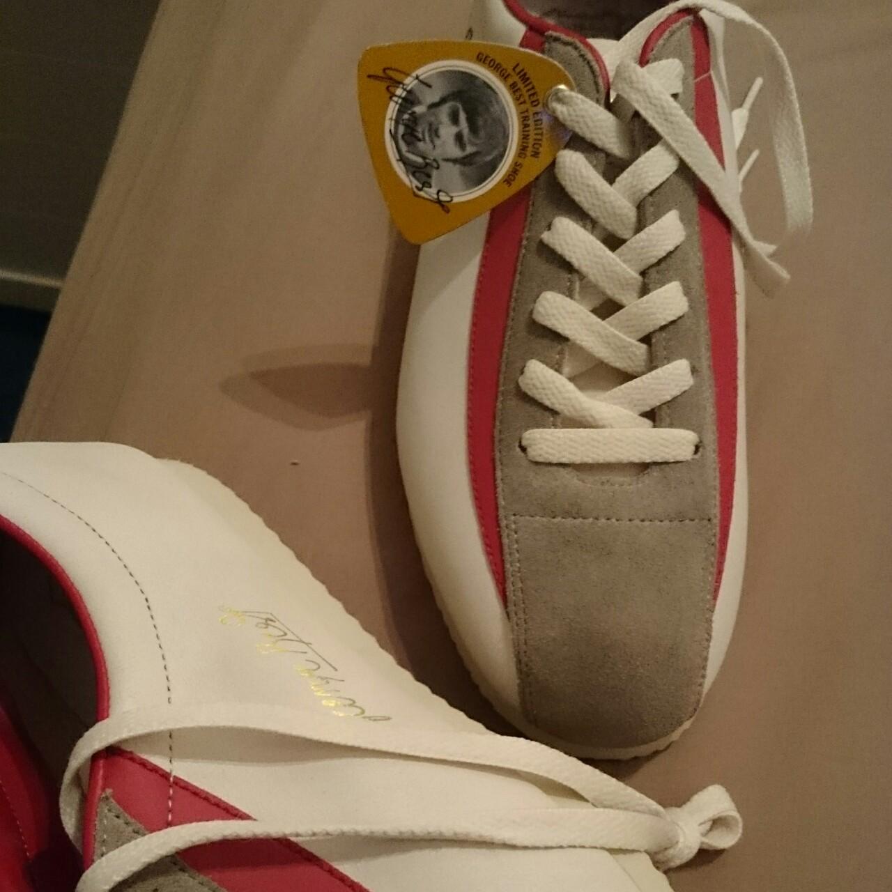 ベンシャーマン×ジョージ・ベスト　世界限定150足直筆サイン入スニーカー Sneaker Ben Sherman George Best Trainers ベンシャーマン