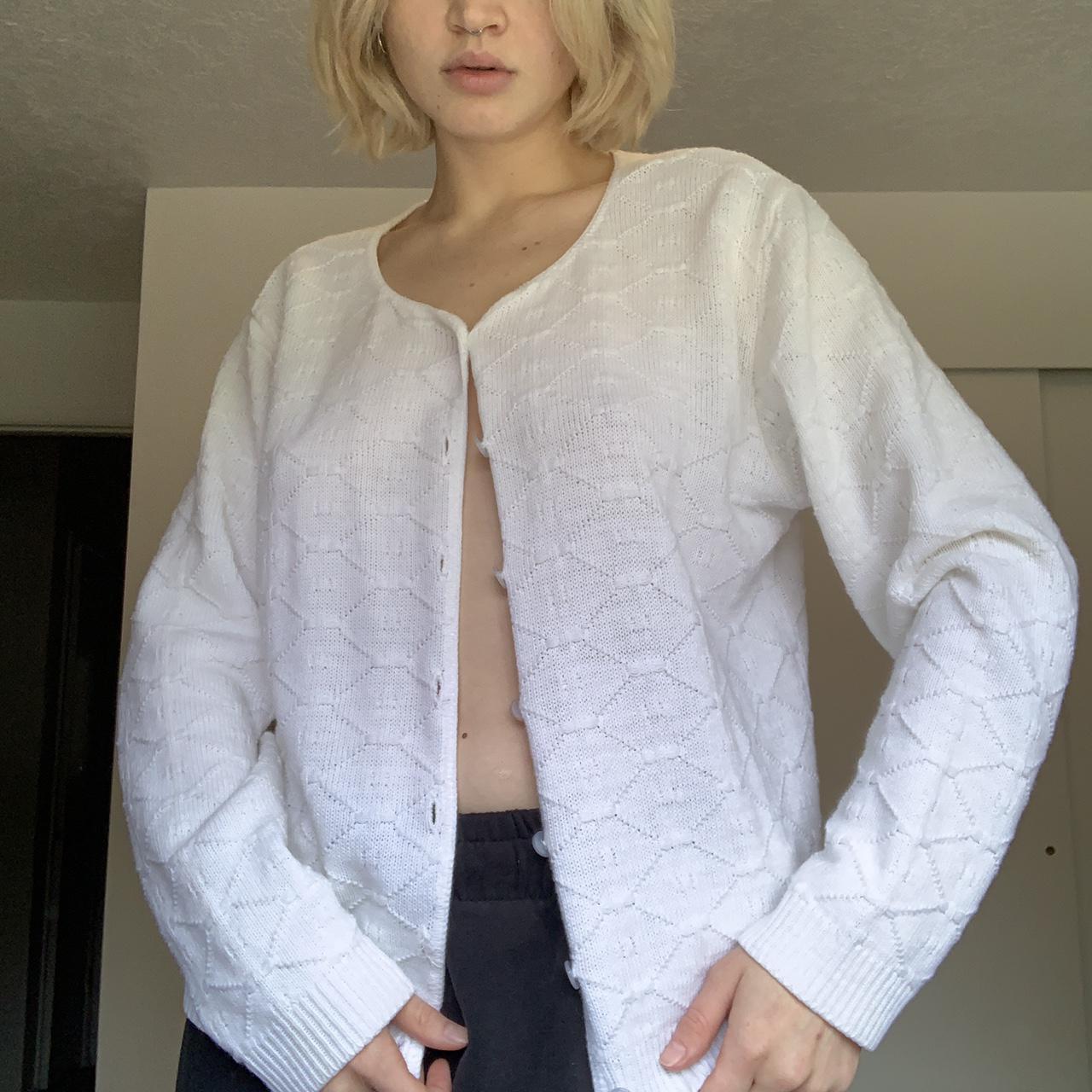 Women's White Jumper (3)