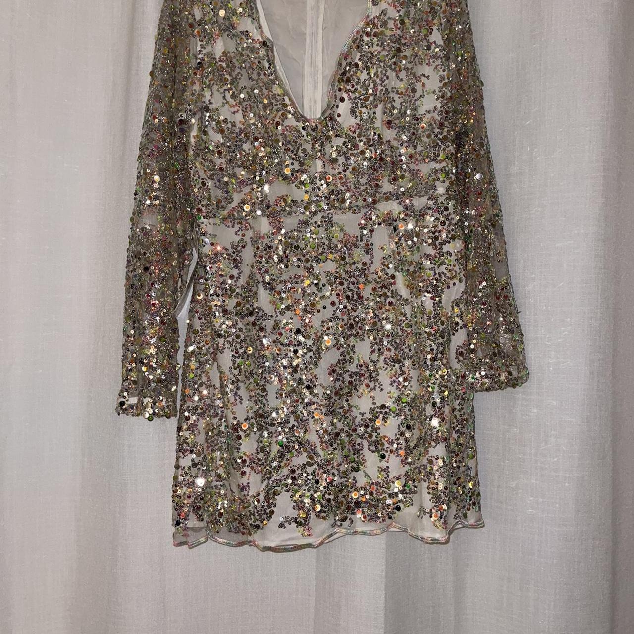 Sequin Never Fully Dressed Dress Hen party dress... - Depop