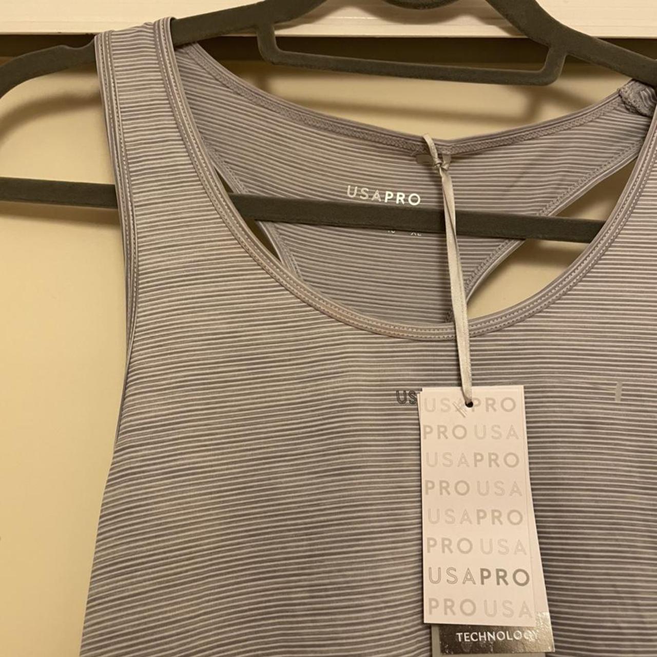 BRAND NEW USA PRO Ladies Workout Gym Vest Top Depop