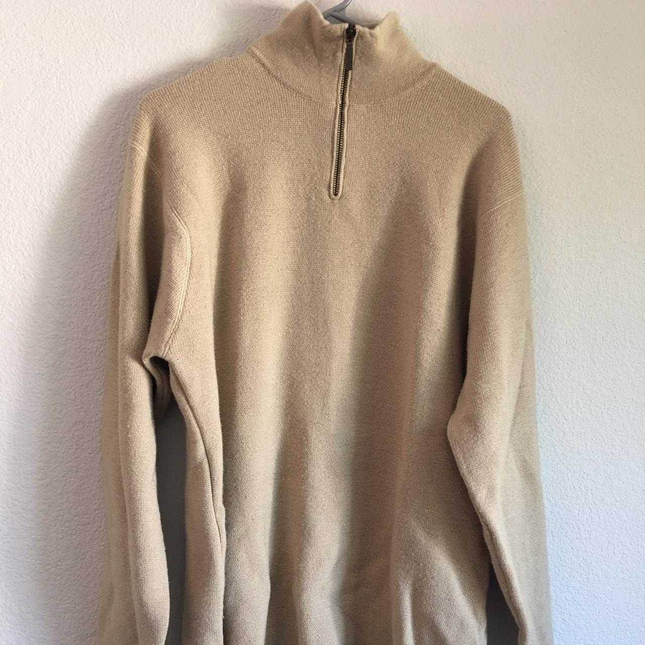 Timberland Zip Up Knit Sweater Size... - Depop