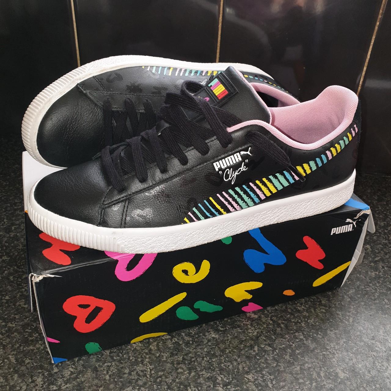 PUMA CLYDE X BRADLEY THEODORE SNEAKERS TRAINERS UK