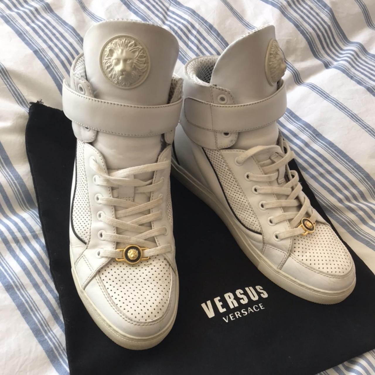 Versace shoes lion on sale head