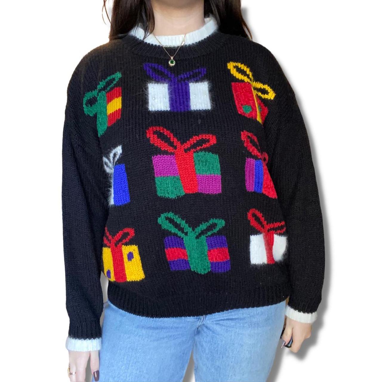 Product Image 1 - Vintage multicolor presents Christmas sweater