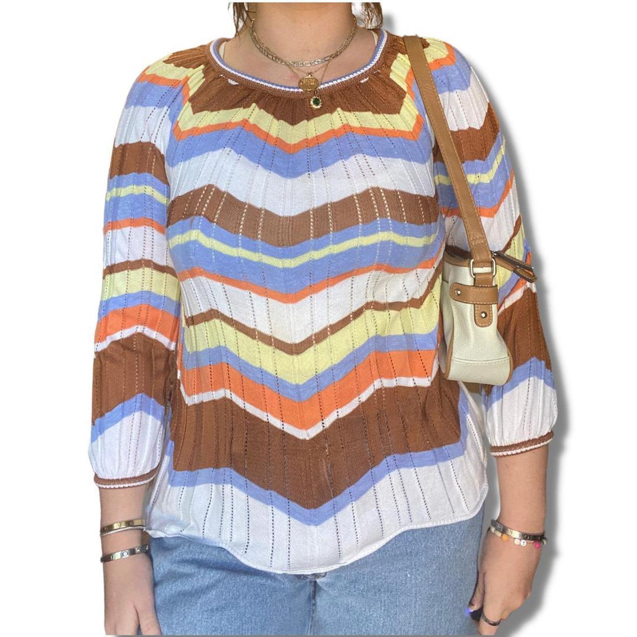 Product Image 1 - Y2k Missoni multicolor crochet sweater