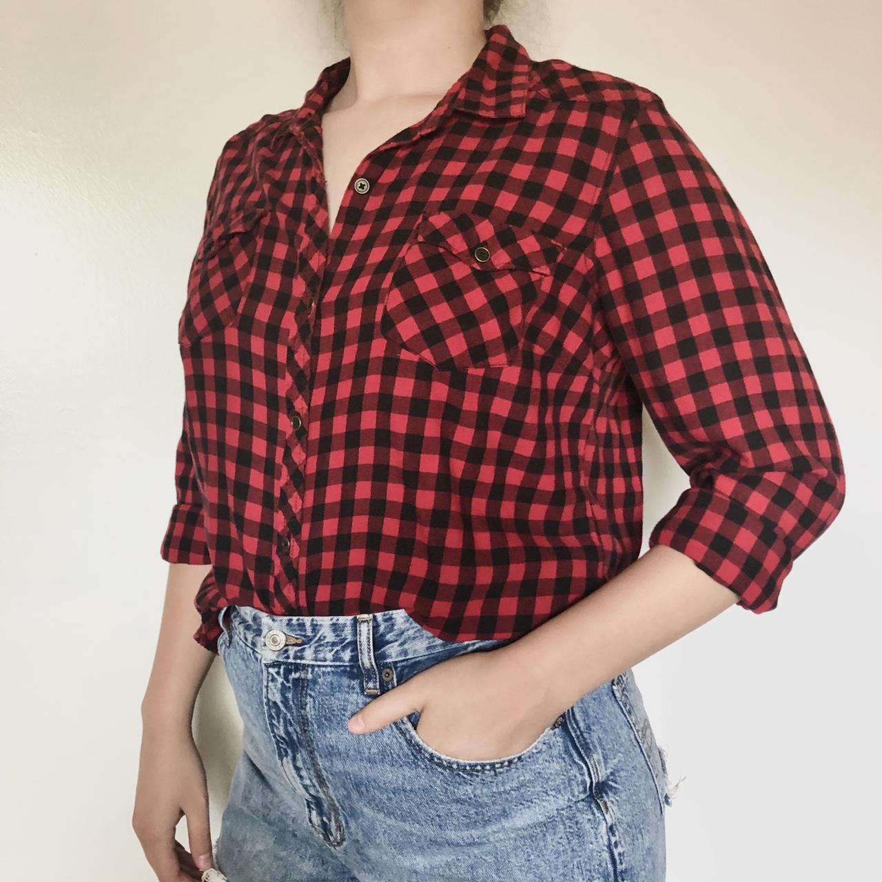 red flannel pants womens