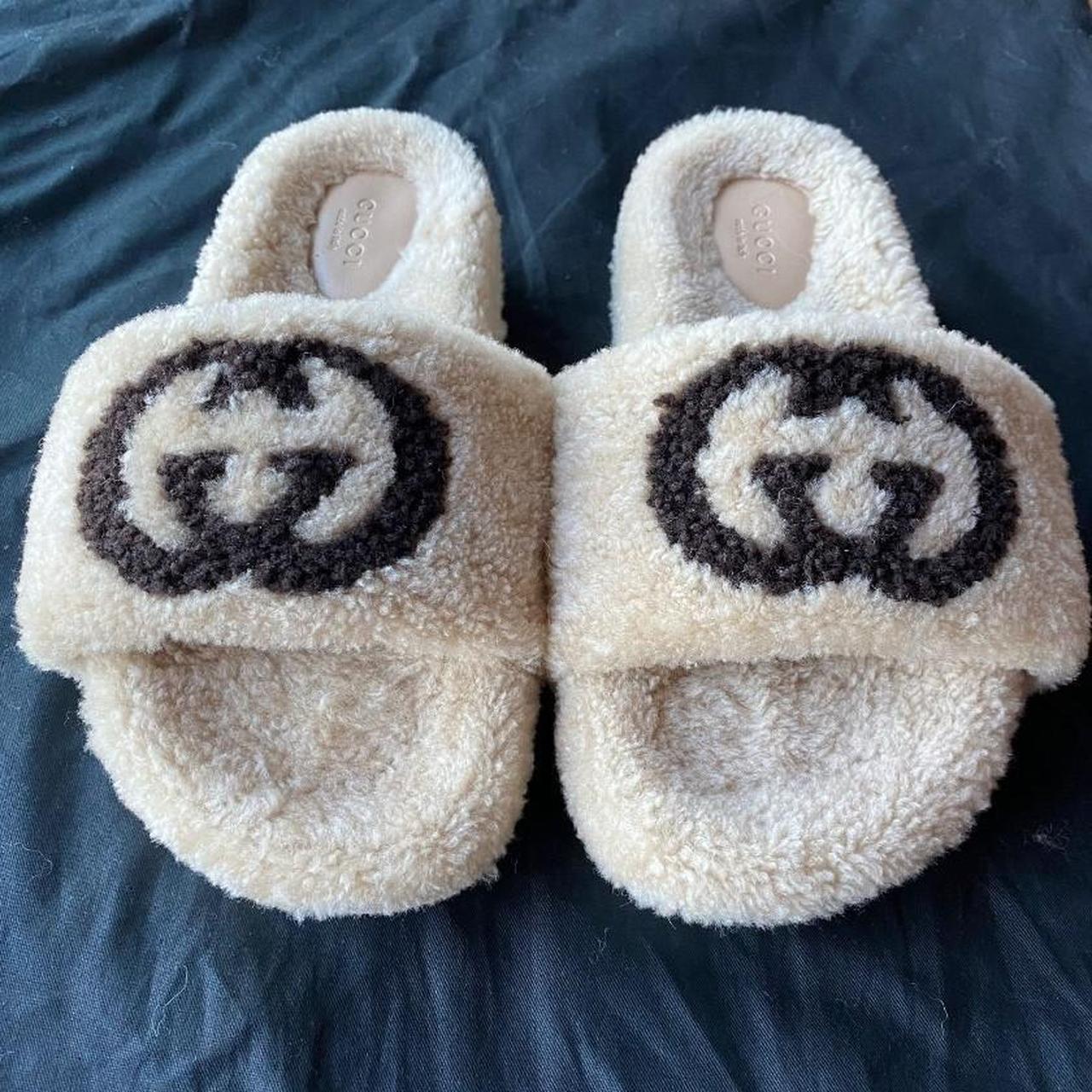 Gucci wool online slippers