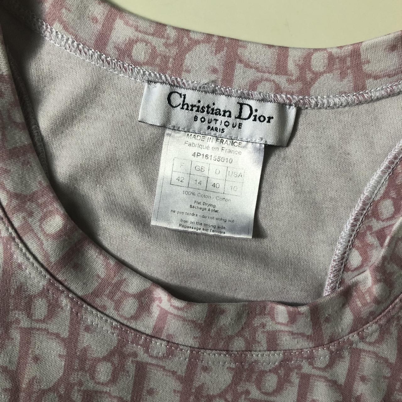 Authentic Vintage Christian Dior pink monogram Shirt - Depop