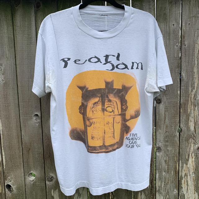 Vintage Pearl Jam Vs Tour Shirt Measurements 22 x - Depop