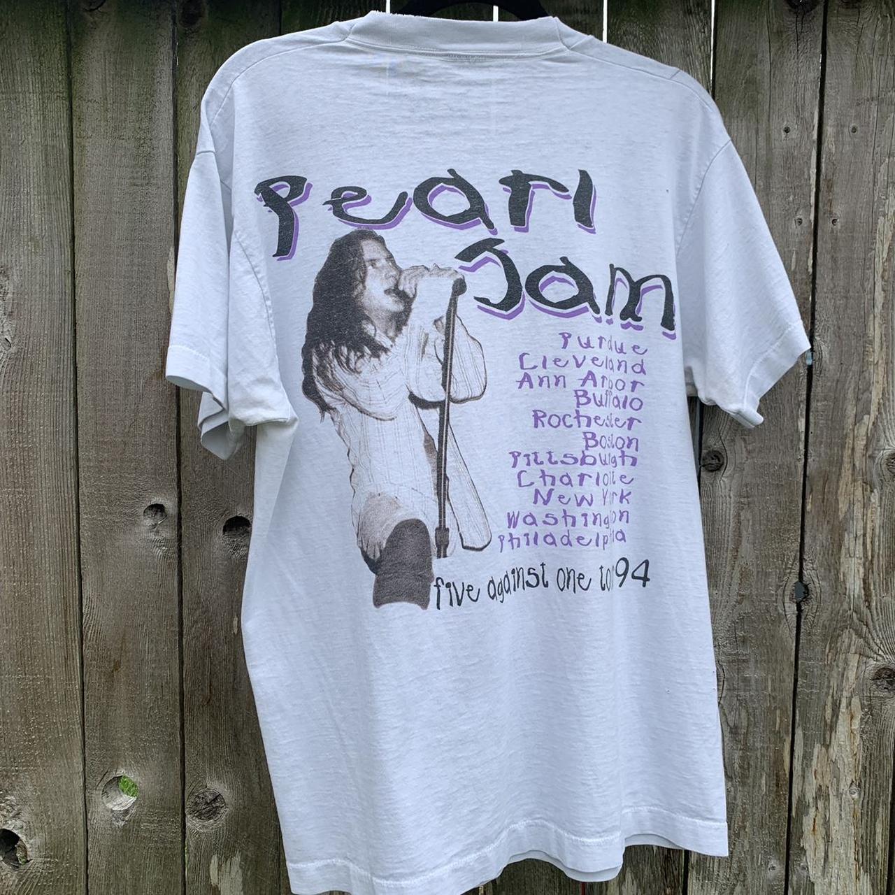 Shirt vintage-pearl-jam - Depop