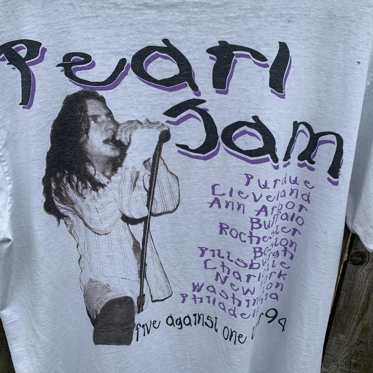 Shirt vintage-pearl-jam - Depop