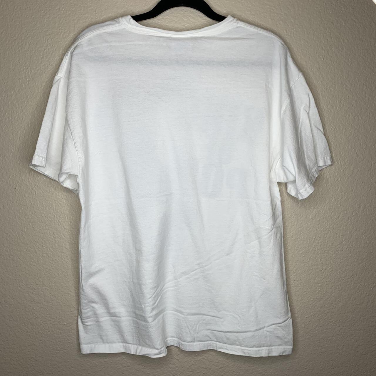 Vintage Micheal Jackson King Of Pop Hanes White... - Depop