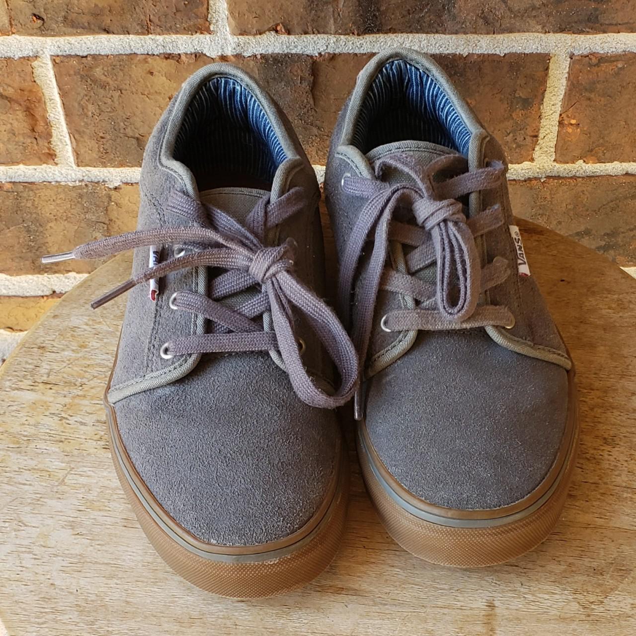 Vans Brown and Grey Trainers (2)